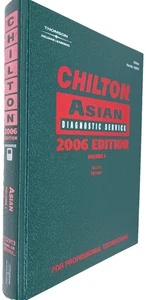 2006 Chilton Asian 132913 Diagnostic Service Manual 1418029130 Hardcover Vol-1 - Bild 1 von 24