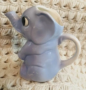 Goebel Elefant Milchkännchen Krug Germany Porzellan 4" Babyblau - Bild 1 von 6