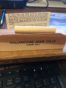 VINTAGE TURKEY CALL MALLARDTONE GAME CALL MALLARD TONE - Picture 1 of 3