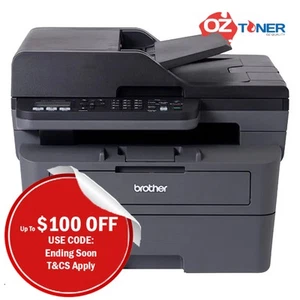 Brother MFC-L2800DW 4-in-1 Mono Laser Wireless Printer+Duplex+ADF+FAX+AirPrint - Picture 1 of 2