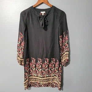 Joie Silk Tunic Top Women Size XS Bohemian Tie Neck Old Money Luxury Extra Small - Bild 1 von 11
