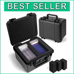 Scratch-Resistant Sports Card Case with Dual Compartments - Portable & Durable - Picture 1 of 9