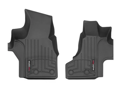 WeatherTech FloorLiner for 2003-2014 Ford Econoline E-Series - 1st Row, Black - Image 1 of 4