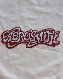 Aerosmith Logo   Sticker/Decal New Licensed Aerosmith 6" x 2.1/4" - Picture 1 of 3