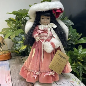 Vintage 1986 Seymour Mann Carolyn Porcelain Doll 15” LE Connoisseur Collection - Picture 1 of 13