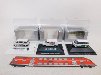 3x Herpa Exclusiv H0 1:87 VW T4 Duderstadt Öko-Van De Huiler NEUW+OVP #EA372-0,5 - Bild 1 von 4