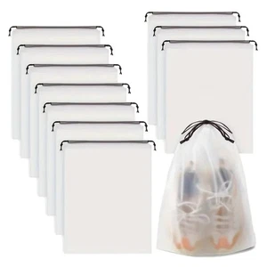 10pcs Large Capacity Shoe Storage Bags Organizer Bags Toiletries Accessories - Picture 1 of 6