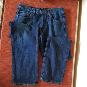 Calvin Klein Relaxed Straight Leg Designer Herren Jeans 34x34 Taille 34 Schrittlänge 34 - Bild 1 von 5