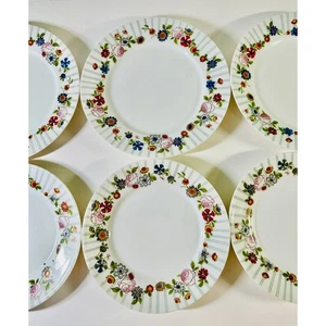 Rare Guerin Limoges France Set of 3 Salad & 3 Bread Plates Vintage - Picture 1 of 8