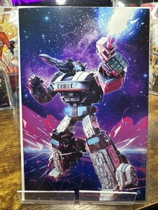 TRANSFORMERS 23 BARENDS 616 80s Retro Virgin Card Stock Variant A LTD 750 JAZZ - Picture 1 of 2