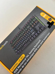 Blackweb RGB Mechanical TKL Gaming Keyboard USB Wired NEW SEALED - Picture 1 of 1