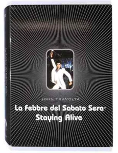 BOX 2 DVD Saturday Night Fever; Staying Alive John Travolta Sylvester Stallone - Picture 1 of 1