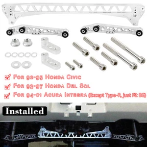 Kit de brazos de control inferiores traseros de 1,8 L para Honda Del Sol 1993-1997 kit de soporte de subchasis - Imagen 1 de 11