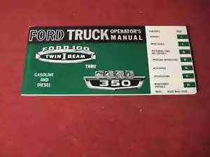 Ford Pickup Truck 1966 nuevo manual del propietario - original nuevo en stock - Imagen 1 de 5