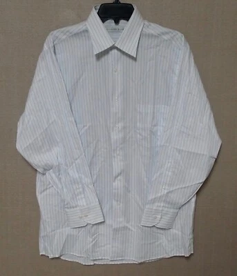 Camisa de vestir para hombre Geoffrey Beene con botones manga larga talla L 16 32/33 Foto 1 de 4