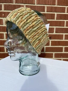 Hand knit soft, Multicolored headband, all proceeds benefit charity - Picture 1 of 3