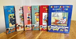 1950s Noddy 6 Vol UK HB 1st Set - Enid Blyton - Sampson Low, Marston & Co - Picture 1 of 18