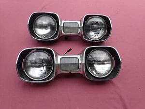 1967 Oldsmobile Cutlass, 442 headlight assemblies, LH and RH, nice! - Bild 1 von 20