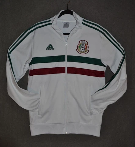 Mexico National Team FMF Anthem Full Zip Long Sleeve Sweatshirt Adidas Medium Cover