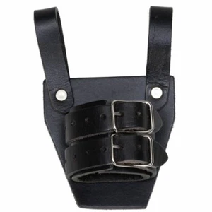 Schwarzer Leder Gürtelhalter für Schwerter - Picture 1 of 1