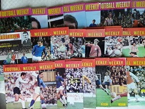 JIMMY HILL'S FOOTBALL WEEKLY JUNE 1968 TO DECEMBER 1968 ~ YOU CHOOSE WHICH ISSUE - Picture 1 of 27