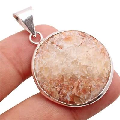 Jaspis Edelstein 925 Versilberter Anhänger Handmade Schmuck Gift 3.3cm P-13058 - Bild 1 von 3