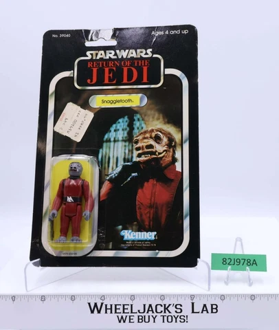 Snaggletooth SPAIN 77 Back-A Star Wars ROTJ 1983 Kenner NEW MOSC SEALED Cover