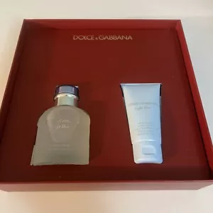 Dolce & Gabbana Light Blue Gift Set Perfume (2.5 Oz) And Cream (1.7 Oz) - Picture 1 of 5