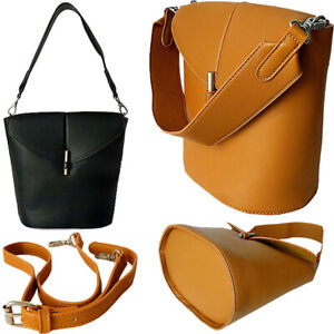 Mini Small Handbag Shoulder Bag Cross Body Bag Work Bag Plain Bucket Long Strap