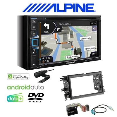 Alpine Autoradio Apple CarPlay Android DAB für Ford Explorer 2005-2010 schwarz - Bild 1 von 4
