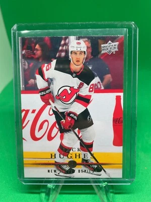 2023-24 Upper Deck Extended Retro #T-12 Jack Hughes New Jersey Devils - Image 1 of 2