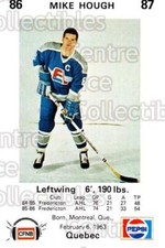 1986-87 Fredericton Express #12 Mike Hough