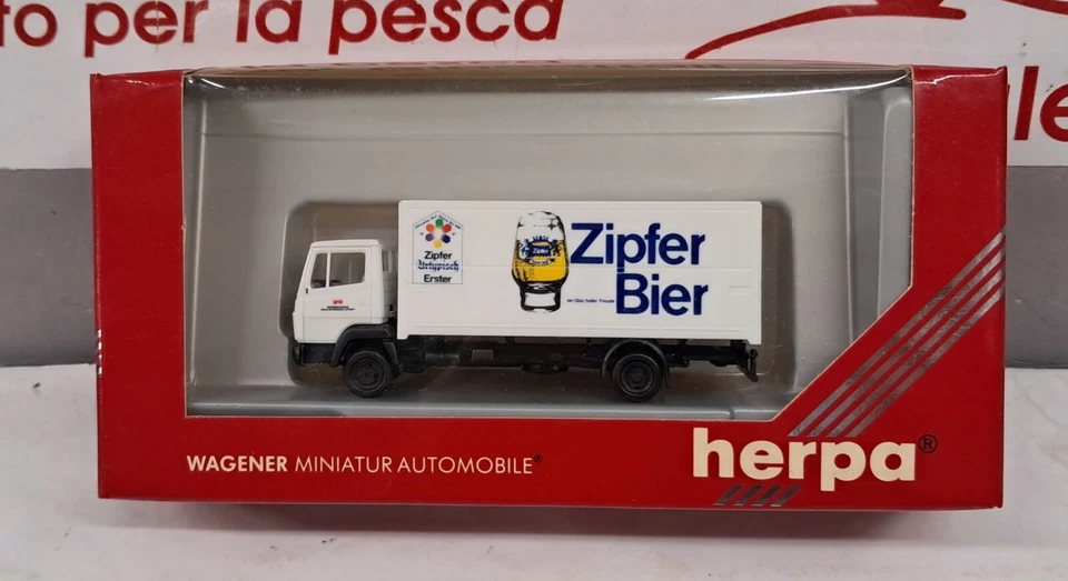HERPA 1/87 - CAMION MERCEDES ZIPFER BIER  -  HO - Immagine 1 di 1