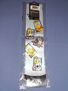 Calcetines Rocko's Modern Life Crew Talla 10-13 Nickelodeon Heffer Spunky Viacom 2020 - Imagen 1 de 2