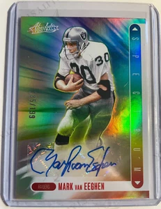 MARK van EEGHEN 2024 ABSOLUTE SPECTRUM AUTOGRAPH AUTO #185/199 -RAIDERS!! - Picture 1 of 2