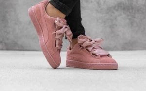 Puma suede heart satin 2 (cameo brown Women’s US Size 7.5) - Picture 1 of 7
