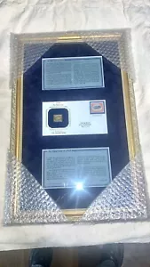 US Sc# C3a Framed Airmail Inverted plane 24Ct. Jenny REPLICA COPY & 22kt Replica - Picture 1 of 11