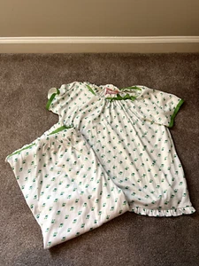 American Girl Beforever Girl Sized Flower Print Pajamas (Size L - 14/16) - Picture 1 of 6