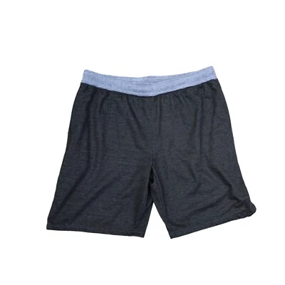 ESSENTIAL ELEMENTS Sweat Shorts XL Men's Grey Pockets Elastic Waist - Image 1 of 4