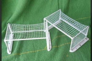 Subbuteo Box Metal Goal set x 2 goals - Picture 1 of 1