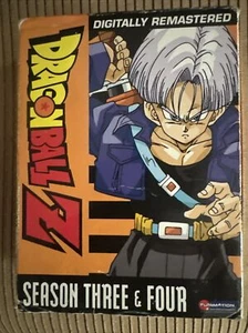 dragon ball z dvd box set seasons 3 & 4 - Picture 1 of 3