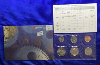 1999 Canada Plated Test Coin Set from Winnipeg Plating Facility - Image 1 of 4