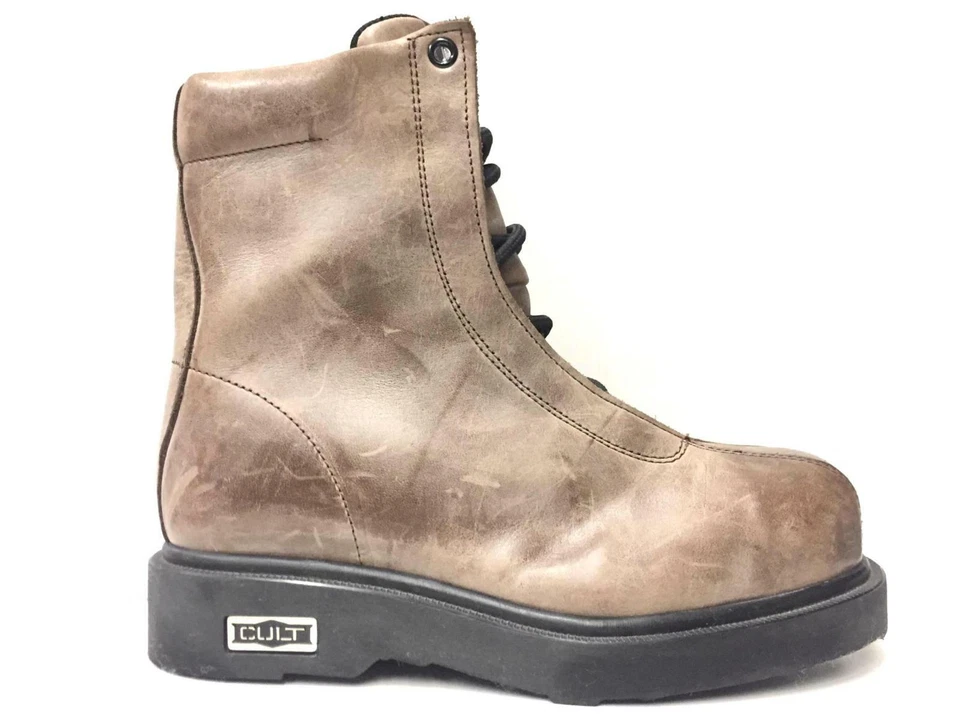 SCARPE SCARPONI UNISEX CULT CL3663G816A BOLT CRAZY HORSE PELLE ORIGINALE AI NEW - Immagine 1 di 4
