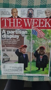 The Week Magazine, May 31, 2024 - A partisan display. JUSTICES  ALITO & THOMAS. - Picture 1 of 24