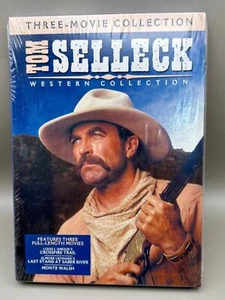 Tom Selleck Western Movie Collection 3 DVD Set Crossfire Last Stand Monte Walsh - Imagen 1 de 7