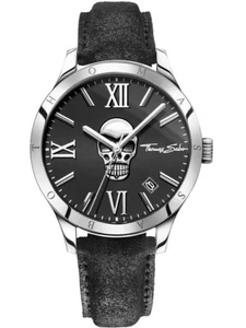 Thomas Sabo WA0210-218-203 Rebel Icon Orologio Uomo 43mm 5ATM - Foto 1 di 5