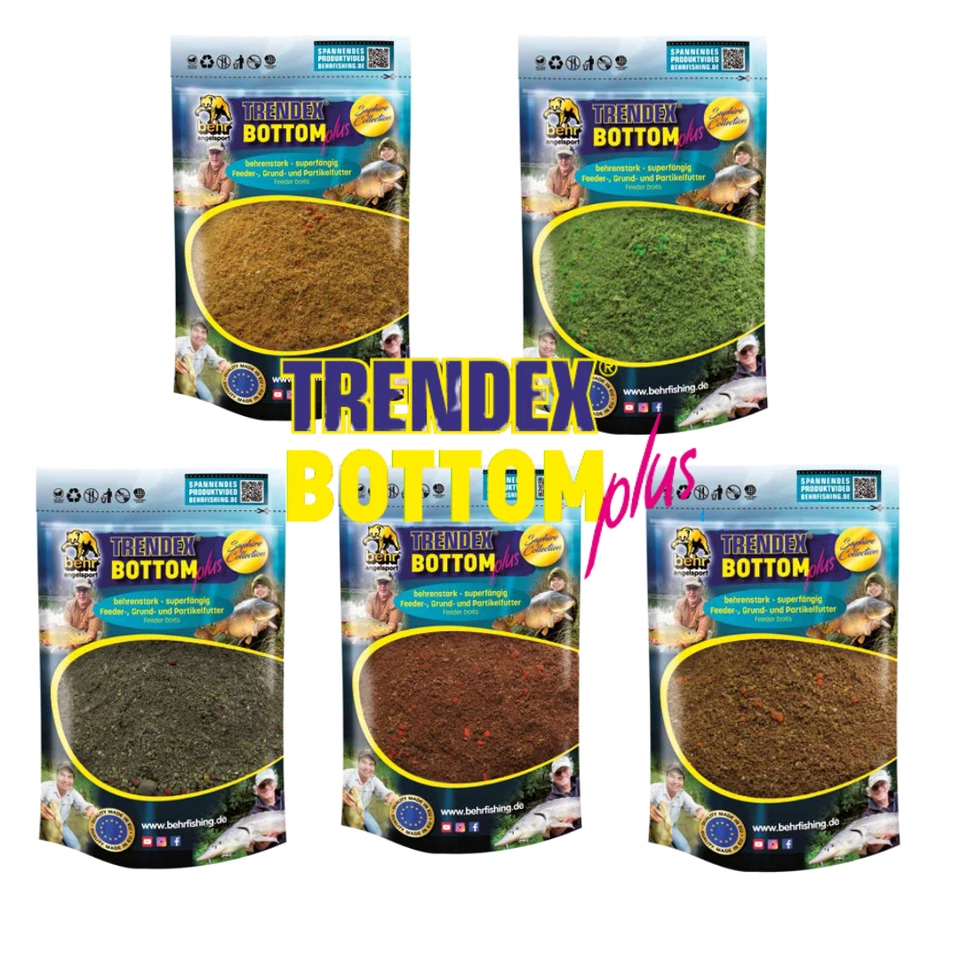 Behr Trendex Bottom plus Grundfutter Futter 1kg in verschiedenen Aromen - Bild 1 von 1