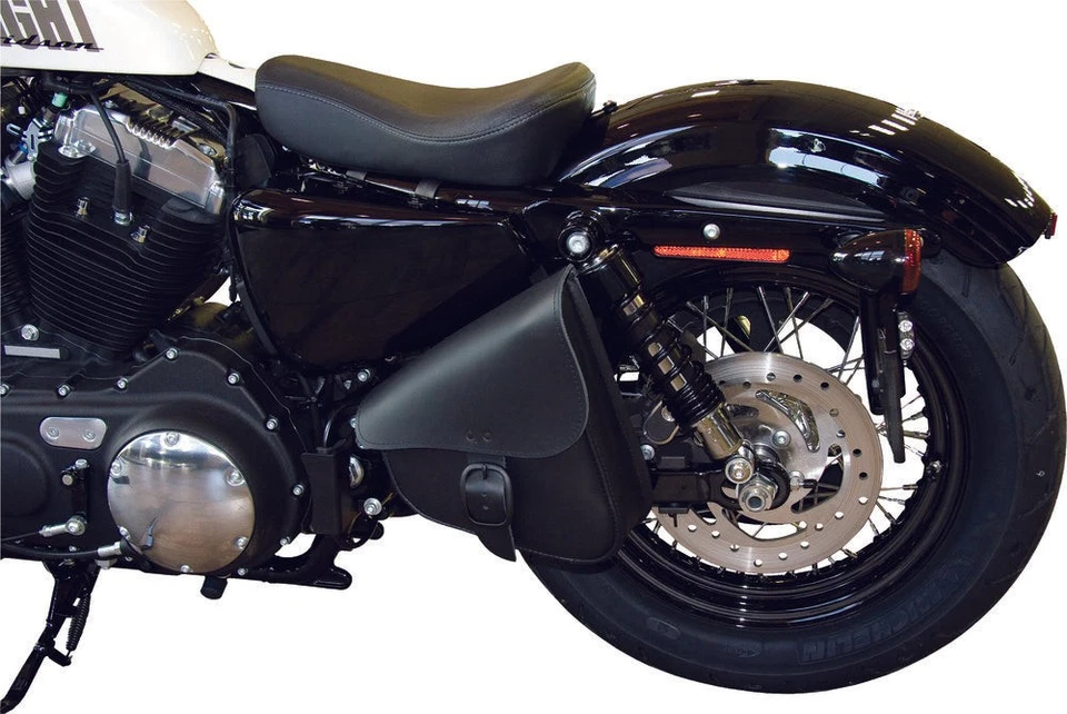 Willie & Max 63-0714 59906-00 BOLSO BASCULANTE DE CUERO NEGRO CON HEBILLA NEGRA MATE Foto 1 de 1