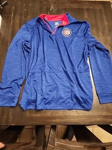 Chicago Cubs MLB Genuine Merch Men's Fleece 1/4 Zip Pullover - L - Bild 1 von 3