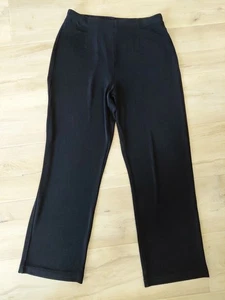 Pantalón Chicos Travelers Clásico Sin Abdomen Talla 1 EE. UU. 8 M Pull On Negro Pierna Recta - Imagen 1 de 7